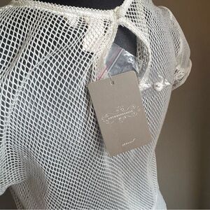 White lace maxi dress